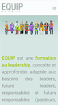 Mobile Screenshot of equip-france.com